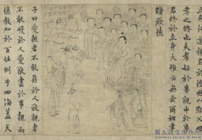 图片[3]-Paintings of the Classic of Filial Piety-China Archive